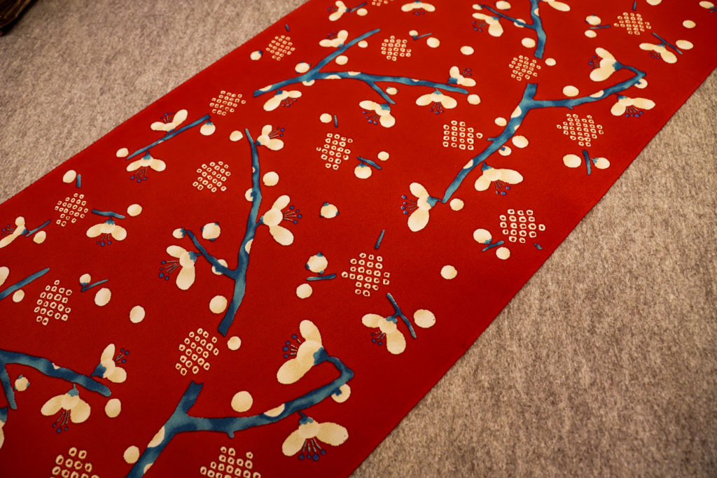 レイセンス契約して作成した、竹久夢二の着物